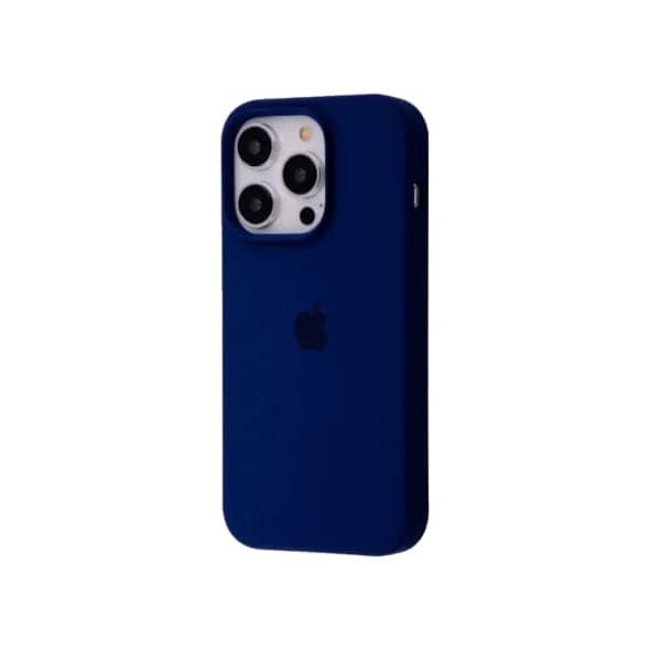 Чохол для Apple iPhone 14 Pro Max Silicone Case Deep navy Copy