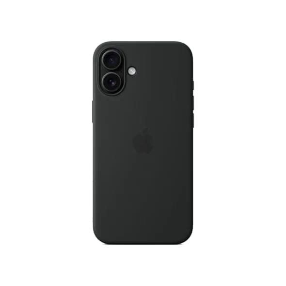 Чохол для Apple iPhone 16 Silicone Case with MagSafe HQ Black/чорний Copy