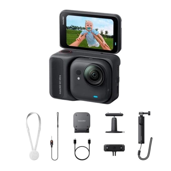 Екшн-камера Insta360 GO Ultra Creator Bundle Midnight Black