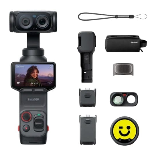 Екшн-камера Insta360 Luna Ultra Creator Bundle Cosmic Black (CINSABTA-LUNA03)