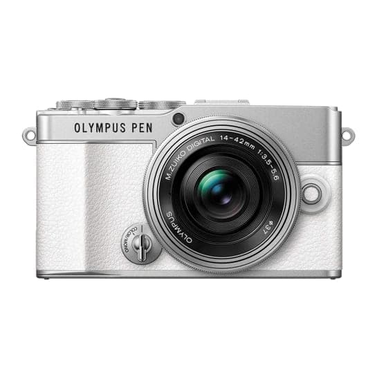 Фотоапарат зі змінним об'єктивом Olympus PEN E-P7 14-42mm White