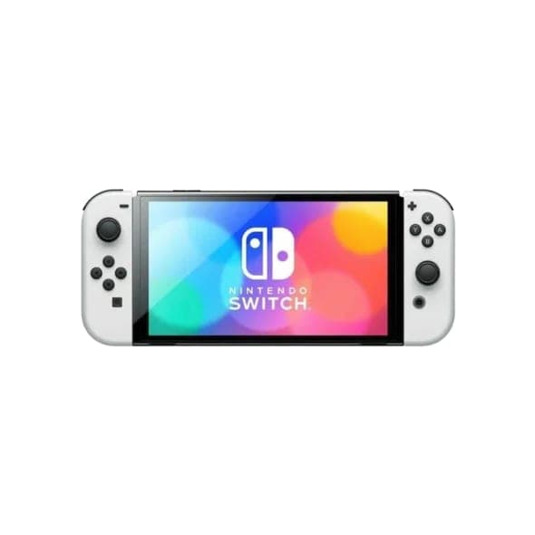 Портативна ігрова приставка Nintendo Switch OLED with White Joy-Con (045496453435)