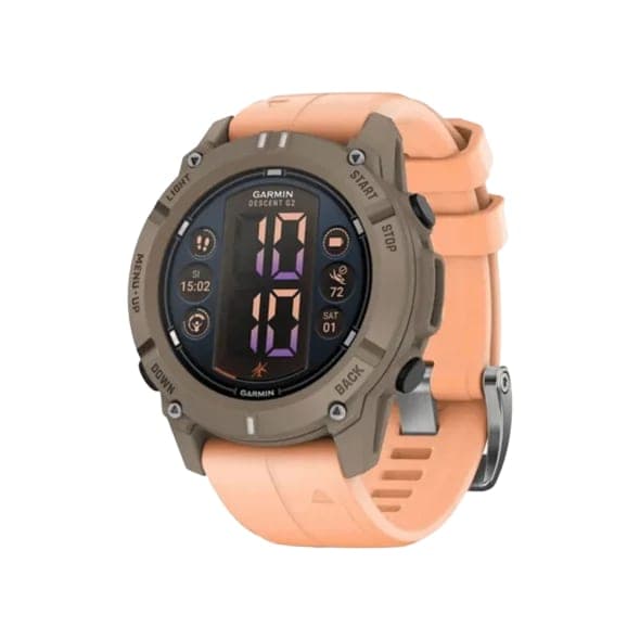 Смарт-годинник Garmin Descent G2 Paloma with Shell Pink Band (010-02986-01)