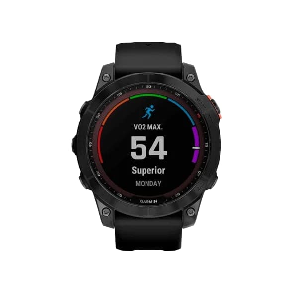 Смарт-годинник Garmin Fenix 7 Solar Slate Gray with Black Band (010-02540-10/11)