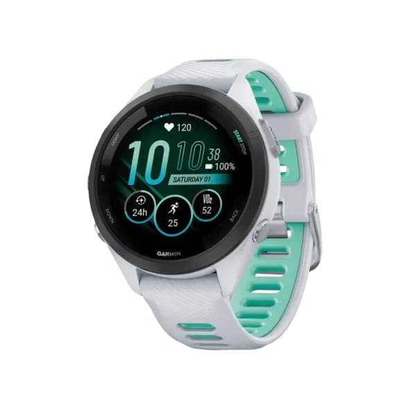 Смарт-годинник Garmin Forerunner 265S Black Bezel w. Whitestone Case and Whitestone/Neo Tropic S. Band (010-02810-04/14/54)