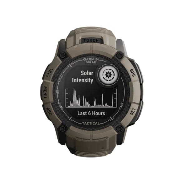 Смарт-годинник Garmin Instinct 2X Solar - Tactical Edition Coyote Tan (010-02805-12/02/64)