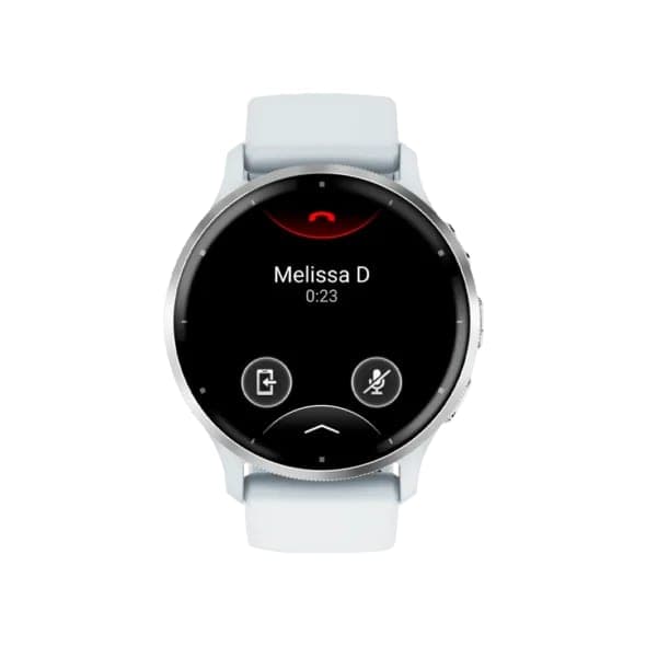 Смарт-годинник Garmin Venu 3 Silver Stainless Steel Bezel with Whitestone Case and Silicone Band (010-02784-00/50)