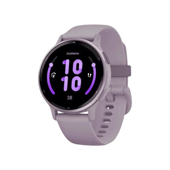 Смарт-годинник Garmin vivoactive 5 Metallic Orchid Aluminum Bezel with Orchid Case and Silicone (010-02862-13/53)