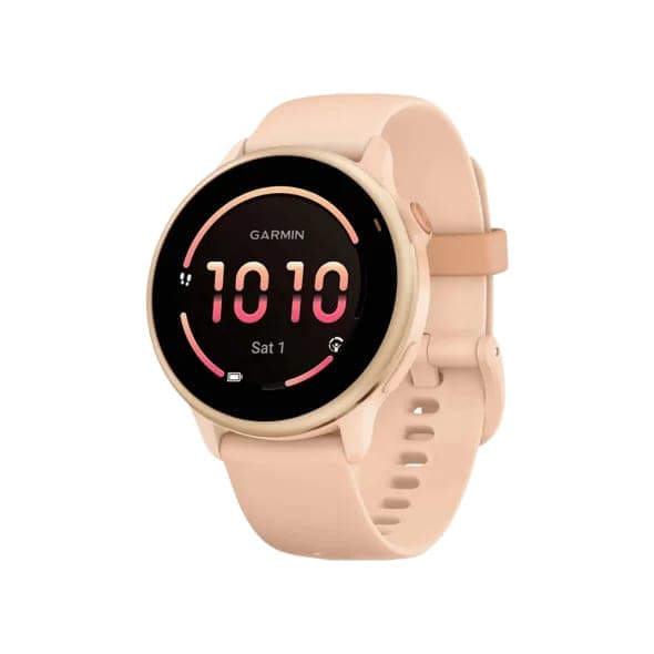 Смарт-годинник Garmin Vivoactive 6 Metallic Pink Dawn with Pink Dawn Band (010-02985-03/43)