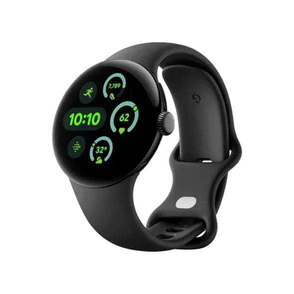 Смарт-годинник Google Pixel Watch 3 41 mm LTE Matte Black Aluminum Case/Obsidian Active Band
