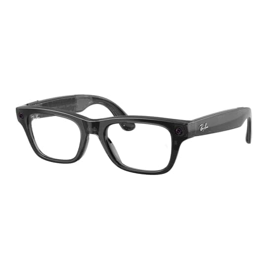Смарт-окуляри Ray-Ban Meta Blayzer Optics Gen 2 Large - Transparent Black Frame with Demo Lens (RW7001 8526 54-19)