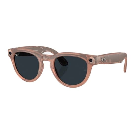 Смарт-окуляри Ray-Ban Meta Headliner Gen 2 - Matte Transparent Peach Frame with Clear to Grey Transitions Lenses (RW4013 68901Z 50-23)