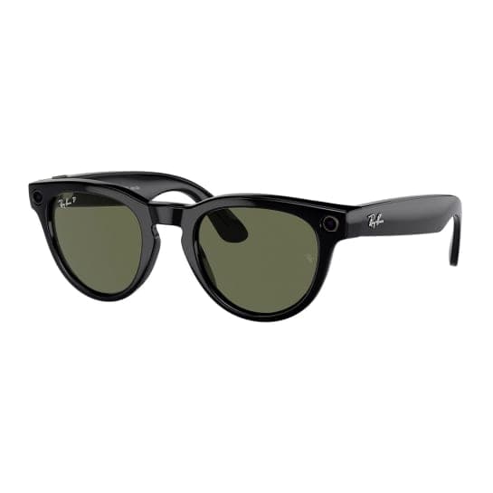 Смарт-окуляри Ray-Ban Meta Headliner - Shiny Black Frame with Green Polarized Lenses (RW4009F 601/9A 50-23)