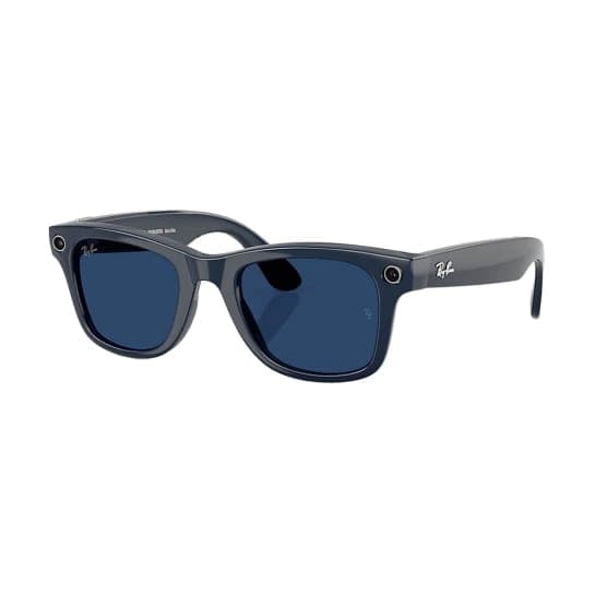 Смарт-окуляри Ray-Ban Meta Wayfarer Gen 2 Large - Shiny Cosmic Blue Frame with Clear Sapphire Transition Lenses (RW4012 6628/MF 53-23)