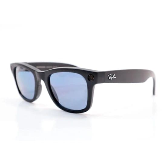 Смарт-окуляри Ray-Ban Meta Wayfarer Matte Black Dusty Blue (RW4006 601SM150)