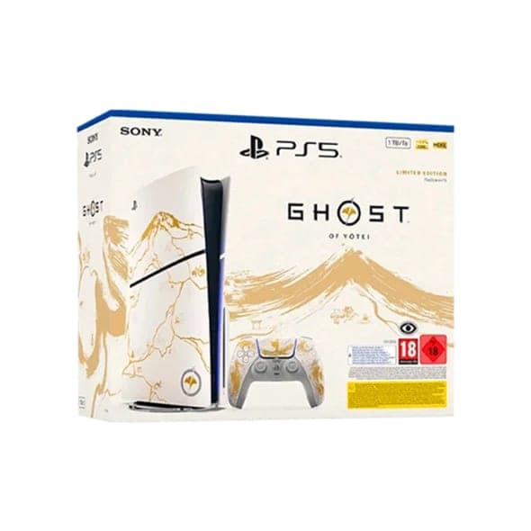 Стаціонарна ігрова приставка Sony PlayStation 5 Slim 1TB Ghost of Yotei Limited Edition (1000048368)