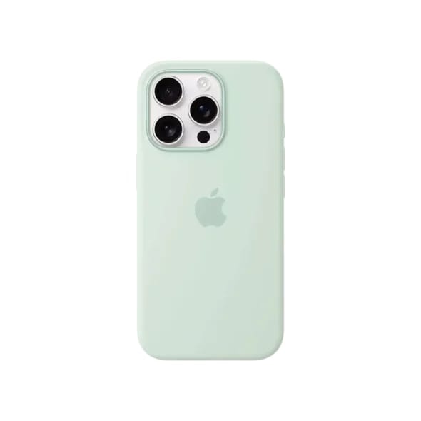 Чохол для Apple iPhone 16 Pro Silicone Case with MagSafe HQ Copy Aquamarine