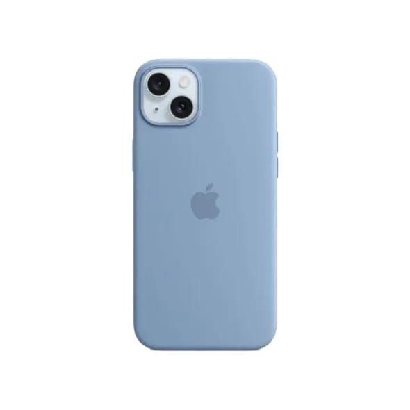 Чохол для iPhone 15 Plus Silicone Case with MagSafe - Winter Blue (MT19)