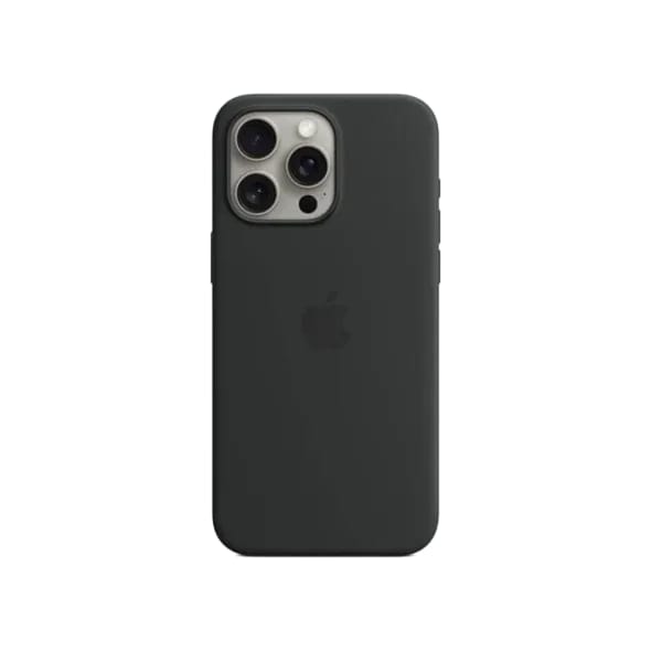 Чохол для iPhone 15 Pro Silicone Case with MagSafe - Black (MT1A3)