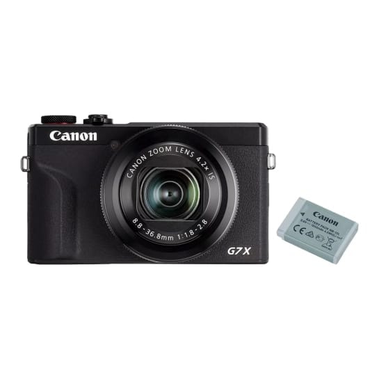 Фотоапарат Canon PowerShot G7 X Mark III Black Battery Kit (3637C014AA)