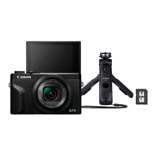 Фотоапарат Canon PowerShot G7 X Mark III Black Vlogger Kit (3637C029)