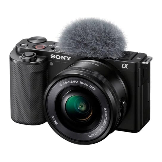 Фотоапарат із змінним об'єктивом Sony ZV-E10 Kit + 16-50 Black (ILCZVE10LB.CEC)