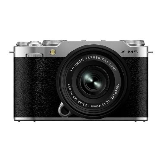 Фотоапарат зі змінним об'єктивом Fujifilm X-M5 Kit XC 15-45mm f/3.5-5.6 OIS PZ Silver