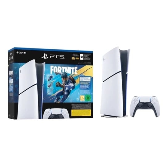 Ігрова консоль Sony PlayStation 5 Slim Digital Edition 825GB + Fortnite Flowering Chaos Bundle