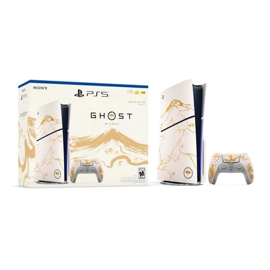 Ігрова приставка Sony Playstation 5 Slim Blu-Ray Ghost of Yotei Limited Edition (1000048368)