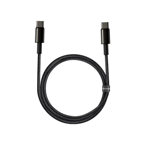 Кабель Apple iPhone/iPad Baseus Tungsten Gold Type-C to Type-C 1m 100W