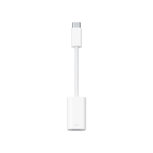 Кабель USB Type-C Apple USB-C to Lightning Adapter White (MUQX3)