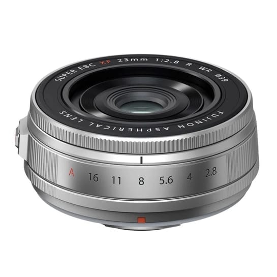 Об'єктив для фотоапарата Fujifilm XF 23mm f/2.8 R WR Silver