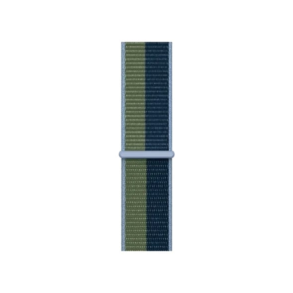 Ремінець Apple Abyss Blue/Moss Green Sport Loop для Watch 44/45mm (ML313)
