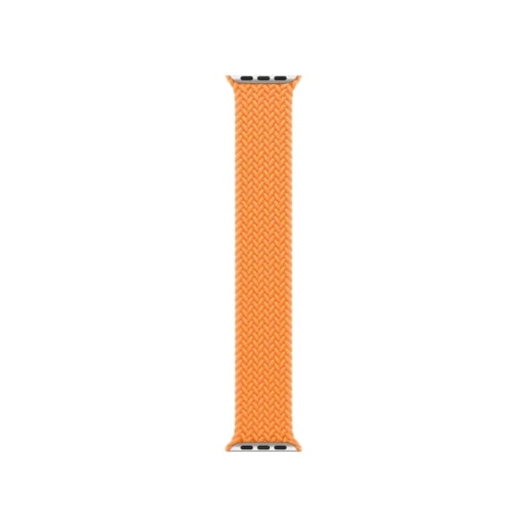 Ремінець Apple Bright Orange Braided Solo Loop - Size 3 для Watch 38/40/41mm (MQXQ3)
