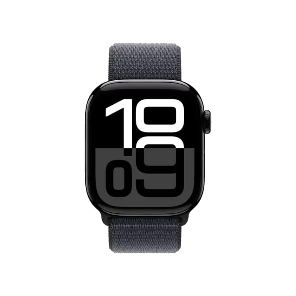 Смарт-годинник Apple Watch Series 10 GPS 42mm Jet Black Aluminum Case w. Ink Sport Loop (MWWG3)