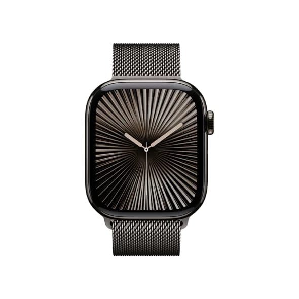 Смарт-годинник Apple Watch Series 10 GPS + Cellular 42mm Slate Titanium Case w. Slate Milanese Loop (MX053)