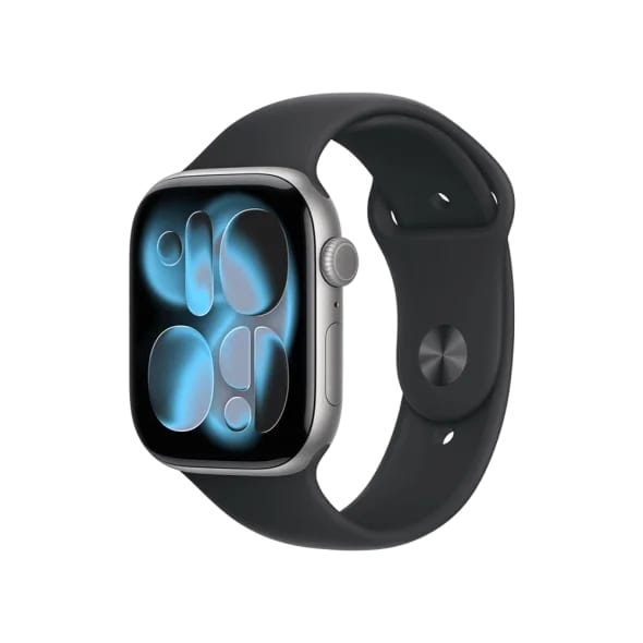 Смарт-годинник Apple Watch Series 11 GPS + Cellular 42mm Space Grey Alu. Case w. Black S. Band - S/M (MF8A4)