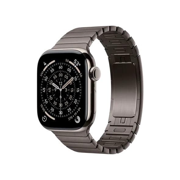 Смарт-годинник Apple Watch Series 11 GPS + Cellular 42mm Natural Tit. Case w. Slate Link Bracelet (MF9H4+MXMD3)