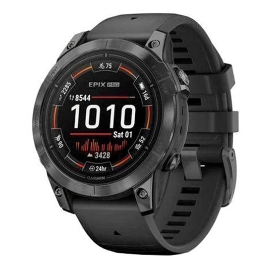 Смарт-годинник Garmin Epix Pro Gen 2 Standard Edition 47mm Slate Gray with Black Band (010-02803-00/01)
