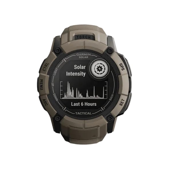 Смарт-годинник Garmin Instinct 2X Solar - Tactical Edition Coyote Tan (010-02805-12/02/64)