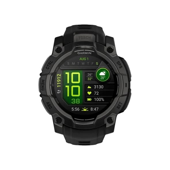 Смарт-годинник Garmin Instinct 3 45mm AMOLED Black with Black Band (010-02936-00)
