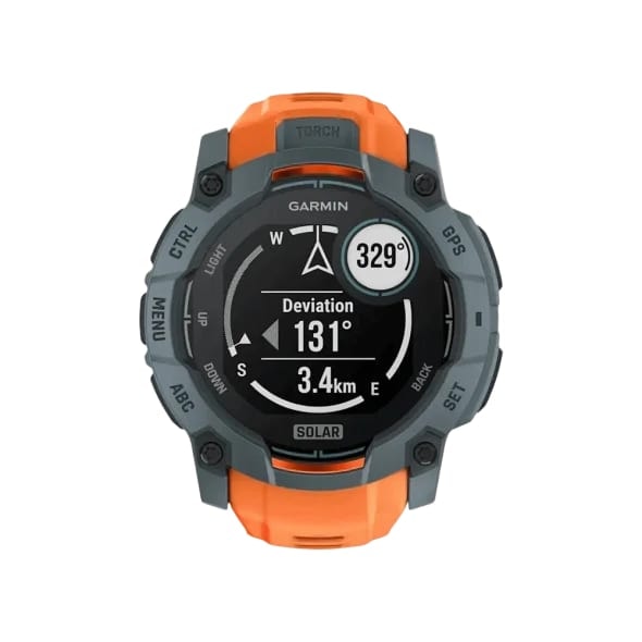 Смарт-годинник Garmin Instinct 3 50mm Solar Twilight with Solstice Band (010-02935-01)