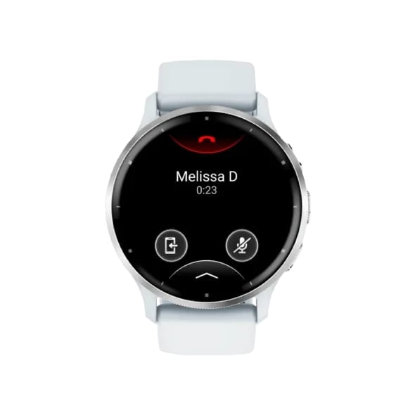 Смарт-годинник Garmin Venu 3 Silver Stainless Steel Bezel with Whitestone Case and Silicone Band (010-02784-00/50)