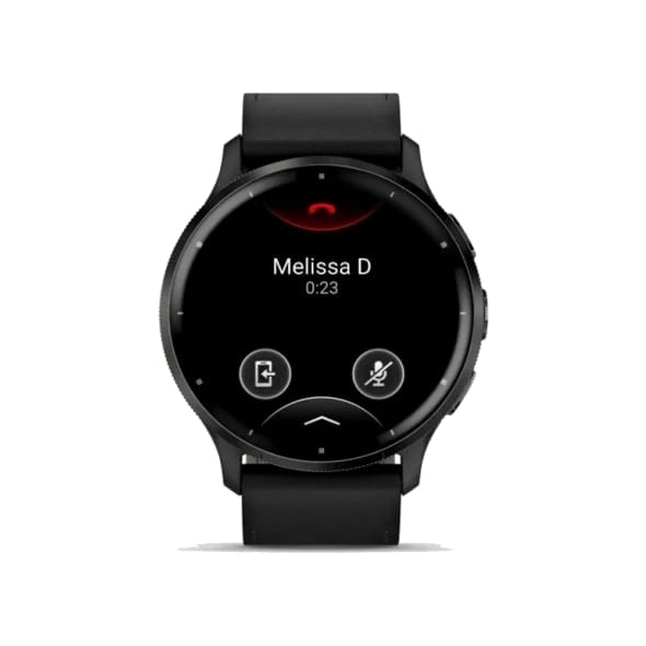 Смарт-годинник Garmin Venu 3 Slate S. Steel Bezel w. Black Case and Leather Band (010-02784-52/02)