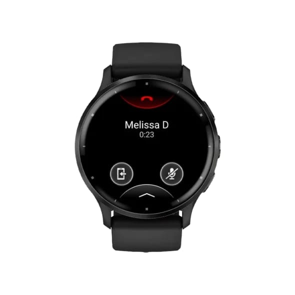 Смарт-годинник Garmin Venu 3 Slate Stainless Steel Bezel with Black Case and Silicone Band (010-02784-01/51/41)