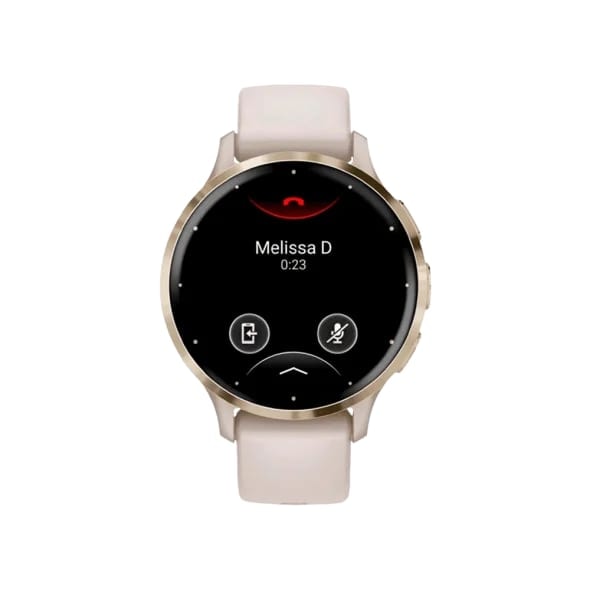 Смарт-годинник Garmin Venu 3S Soft Gold S. Steel Bezel w. French Gray Case and S. Band (010-02785-02/52)