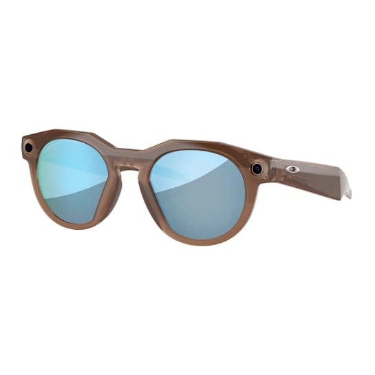 Смарт-окуляри Oakley Meta HSTN - Polished Brown Smoke Frame with Prizm Deep Water Polarized Lenses