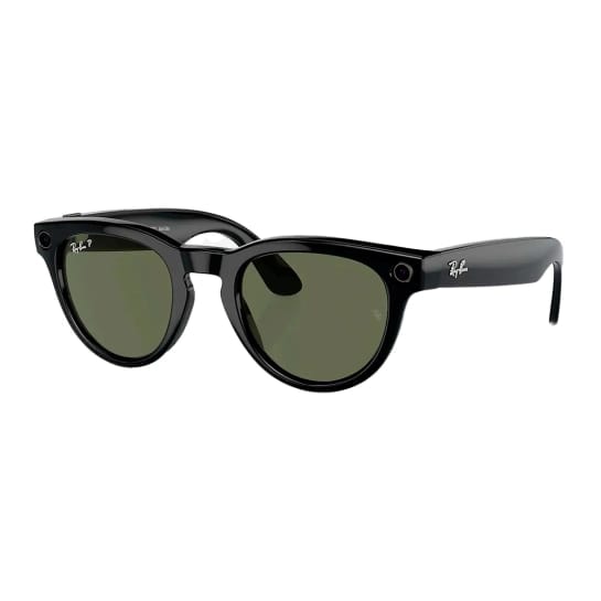 Смарт-окуляри Ray-Ban Meta Headliner - Shiny Black Frame with Green Lenses (RW4009 601/9A 50)