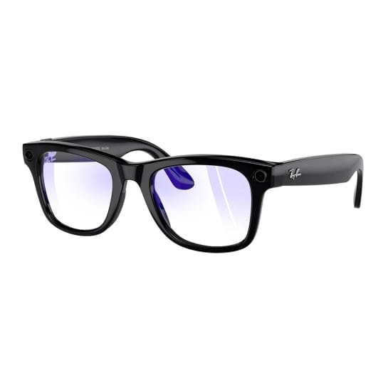 Смарт-окуляри Ray-Ban Meta Wayfarer Large - Black Frame with Clear Lenses (RW4008 601/SB 53-22)