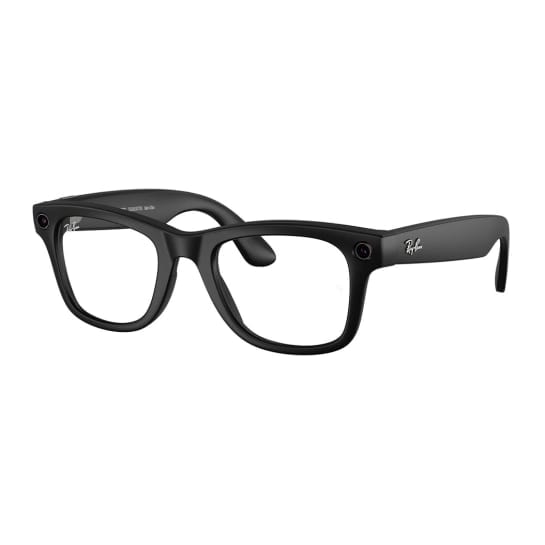 Смарт-окуляри Ray-Ban Meta Wayfarer Large - Black Frame with Clear/Graphite Green Transitions Lenses (RW4008 601S1M 53-22)